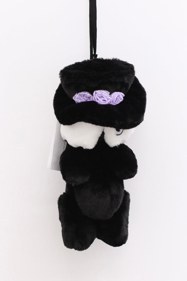 VeniceW Doll Bag VCW-BAB-2-Black Body / Purple Rose Black Body / Purple Rose
